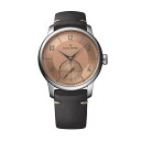 Louis Erard エクセレンスシリーズ テラコッタ スモールセコンド ヴィンテージ 39mmケース ステンレススチール カーフスムースレザー ピンバックル 自動巻き 新作 ブラウンレザー 革ベルト ルイ・エラール LE34238AA07BVA26 雑誌掲載モデル(2)