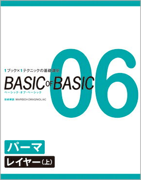 BASIC OF BASIC 06 パーマ〈レイヤー（上）〉　岩上昌弘［MAGNOLiA］／技術解説