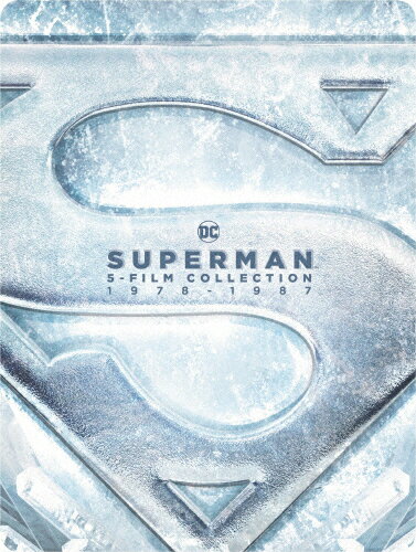 【送料無料】[枚数限定][限定版]【初回限定生産】スーパーマン 5-Film コレクション メタルケース&スチールブック仕様＜4K ULTRA HD & ブルーレイセット＞/クリストファー・リーブ[Blu-ray]【返品種別A】
