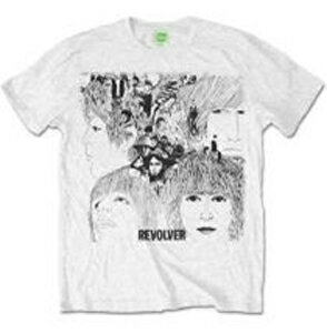 【送料無料】■グッズ■海外オフィシャル・ロックバンドTシャツ「REVOLVER ALBUM COVER」【Mサイズ】/ザ・ビートルズ[ETC]【返品種別B】