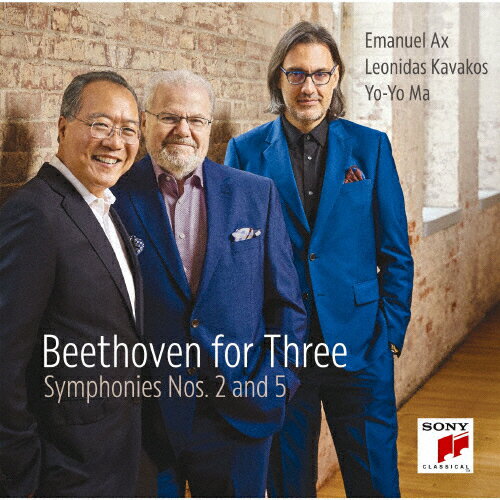 べートーヴェン・フォー・スリー〜交響曲第2番&第5番「運命」/ヨーヨー・マ,レオニダス・カヴァコス,エマニュエル・アックス[Blu-specCD2]【返品種別A】