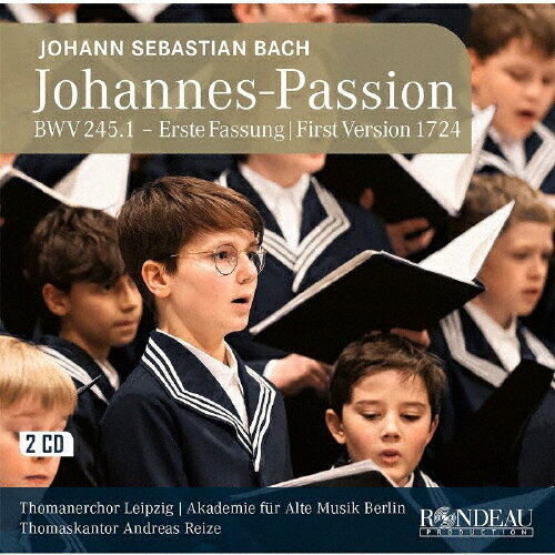̵J.S.Хå:ϥͼ BWV245.1(1724ǯ)[2CD]/ɥ쥢饤ĥ[CD]ʼA