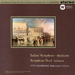 メンデルスゾーン:交響曲第4番「イタリア」、シューマン:交響曲第4番/クレンペラー(オットー)[CD]【返品種別A】