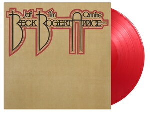 【送料無料】 枚数限定 限定 BECK, BOGERT APPICE (50TH ANNIVERSARY EDITION) (MOV RED COLOUR VINYL)【アナログ盤】【輸入盤】▼/ベック ボガート アピス ETC 【返品種別A】