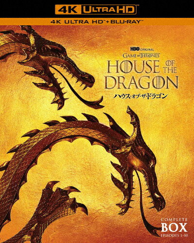 【送料無料】ハウス・オブ・ザ・ドラゴン≪シーズン1≫4K ULTRA HDコンプリート・ボックス(4枚組)/パディ・コンシダイン[Blu-ray]【返品種別A】