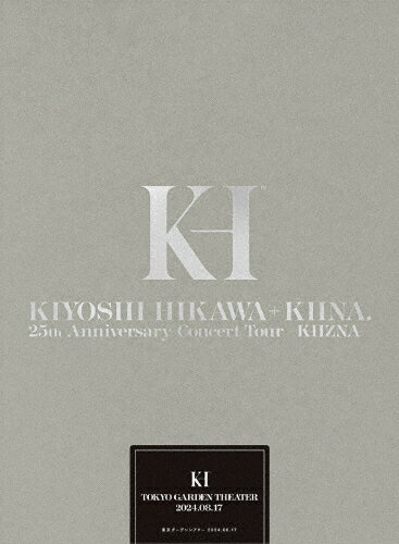 【送料無料】[枚数限定][限定版]KIYOSHI HIKAWA+KIINA. 25th Anniversary Concert Tour〜KIIZNA〜(初回..