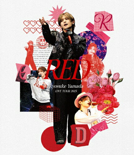 【送料無料】Ryosuke Yamada LIVE TOUR 2025 RED(通常盤)[初回仕様]【2Blu-ray】/Ryosuke Yamada[Blu-ray]【返品種別A】