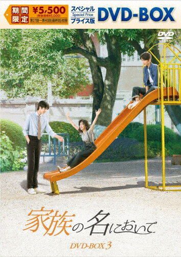 【送料無料】家族の名において スペシャルプライス版DVD-BOX3/タン・ソンユン[DVD]【返品種別A】