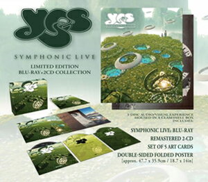 【送料無料】SYMPHONIC LIVE[BLU-RAY+2CD]【輸入盤】▼/イエス[Blu-ray]【返品種別A】