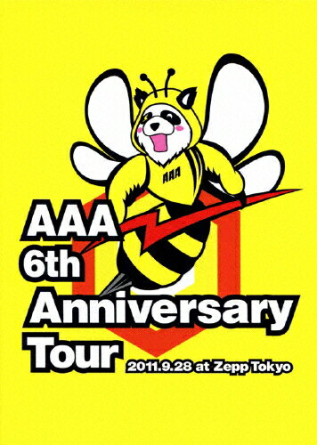 【送料無料】[枚数限定]AAA 6th Anniversary Tour 2011.9.28 at Zepp Tokyo/AAA[DVD]【返品種別A】