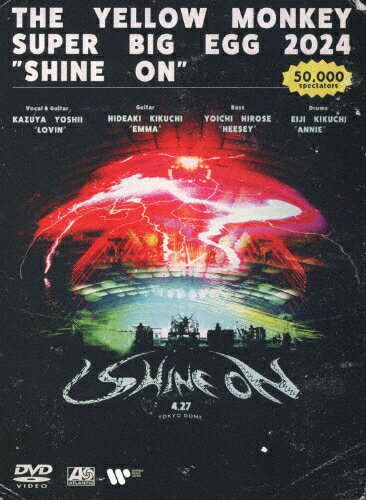 【送料無料】THE YELLOW MONKEY SUPER BIG EGG 2024“SHINE ON"【DVD】/THE YELLOW MONKEY[DVD]【返品種..