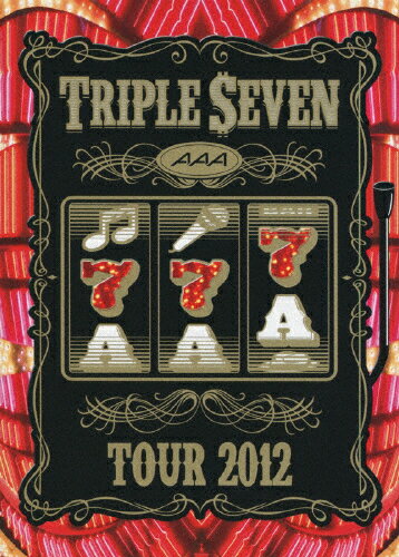 【送料無料】AAA TOUR 2012 -777- TRIPLE SEVEN/AAA[DVD]【返品種別A】