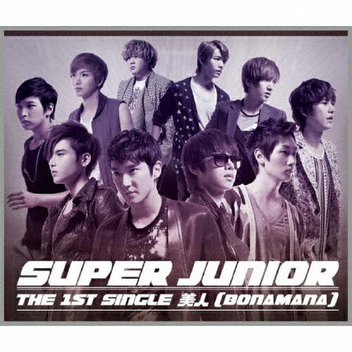 美人(BONAMANA)(DVD付)/SUPER JUNIOR[CD+DVD]【返品種別A】