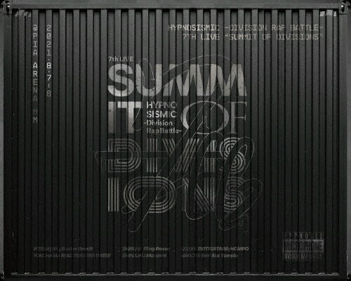 【送料無料】ヒプノシスマイク-Division Rap Battle- 7th LIVE≪SUMMIT OF DIVISIONS≫DVD/ヒプノシスマ..