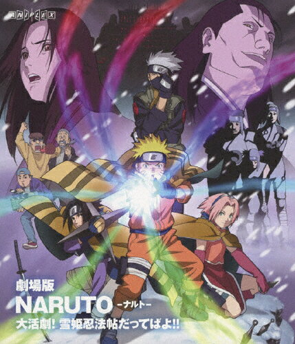 【送料無料】劇場版NARUTO-ナルト- 大活劇!雪姫忍法帖だってばよ!!/アニメーション[Blu-ray]【返品種別A】