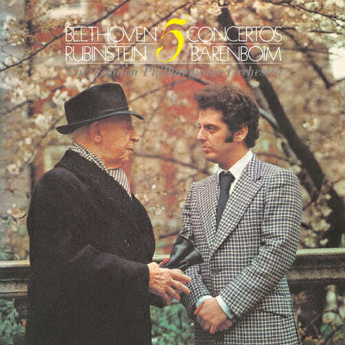 【送料無料】[枚数限定][限定盤]ベートーヴェン:ピアノ協奏曲全集/アルトゥール・ルービンシュタイン,ダニエル・バレンボイム[HybridCD]【返品種別A】