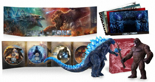 【送料無料】[枚数限定][限定版]ゴジラvsコング 完全数量限定生産 ムービーモンスターシリーズ GODZILLA VS. KONG SPECIAL SET 同梱/アレクサンダー・スカルスガルド[Blu-ray]【返品種別A】のサムネイル