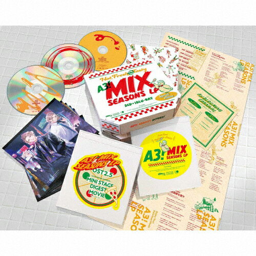 【送料無料】A3! MIX SEASONS LP【SPECIAL EDITION】/ゲーム・ミュージック[CD+Blu-ray]【返品種別A】