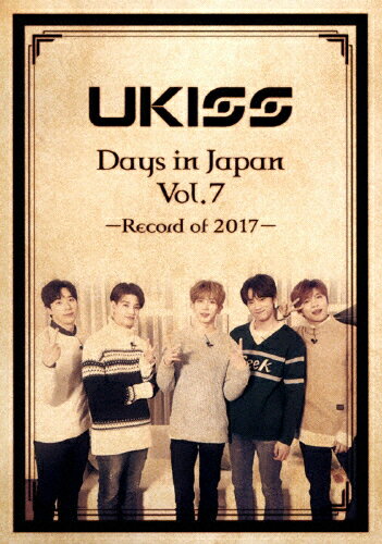 【送料無料】Days in Japan vol.7/U-KISS[DVD]【返品種別A】