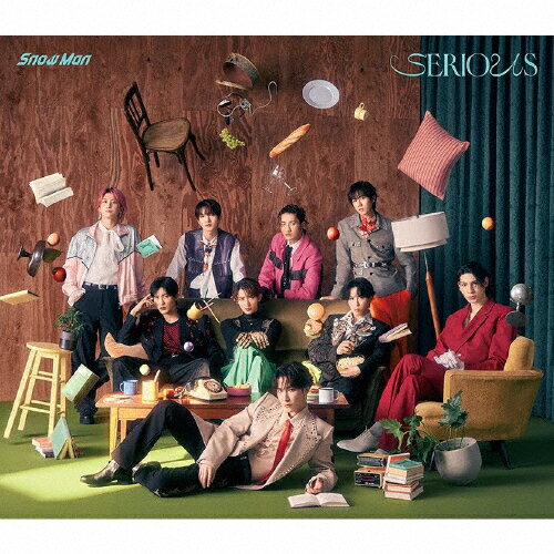 [限定盤][先着特典付]SERIOUS(初回盤A)【CD+DVD】/Snow Man[CD+DVD]【返品種別A】のサムネイル