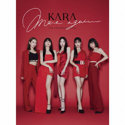 【送料無料】 限定盤 MOVE AGAIN - KARA 15TH ANNIVERSARY ALBUM(Japan Edition)(来日記念限定盤)/KARA CD Blu-ray 【返品種別A】