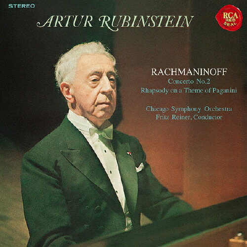 [期間限定][限定盤]ラフマニノフ:ピアノ協奏曲第2番&パガニーニ狂詩曲(1956年録音)/ルービンシュタイン..