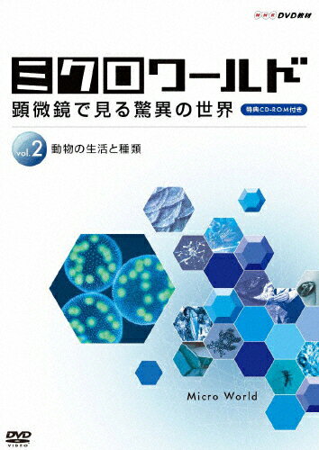 【送料無料】ミクロワールド〜顕微鏡で見る驚異の世界〜 第2巻 動物の生活と種類/教養[DVD]【返品種別A】