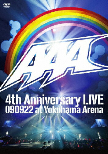 ̵[]AAA 4th Anniversary LIVE 090922 at Yokohama Arena/AAA[DVD]ʼA