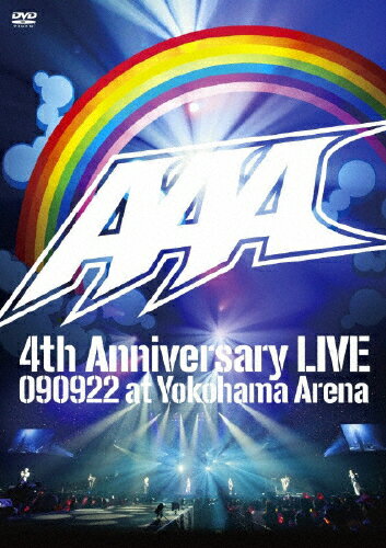 【送料無料】[枚数限定]AAA 4th Anniversary LIVE 090922 at Yokohama Arena/AAA[DVD]【返品種別A】