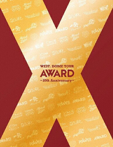 【送料無料】[限定版]WEST. DOME Tour AWARD 〜10th Anniversary〜(初回盤)【Blu-ray】/WEST.[Blu-ray]【返品種別A】のサムネイル