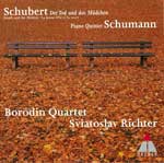 シューベルト:死と乙女/シューマン:ピアノ五重奏曲/リヒテル(スヴャトスラフ),ボロディン四重奏団[CD]【返品種別A】