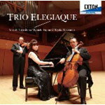悲しみの三重奏曲 (Trio Elegiaque)/豊嶋泰嗣,藤森亮一,武本京子[CD]【返品種別A】