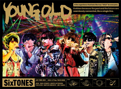 【送料無料】[限定版]YOUNG OLD(初回盤)【2Blu-ray+2CD】/SixTONES[Blu-ray]【返品種別A】