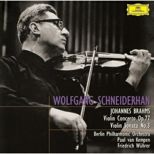 [枚数限定][限定盤]ブラームス:ヴァイオリン協奏曲、ヴァイオリン・ソナタ第3番/ヴォルフガング・シュ..