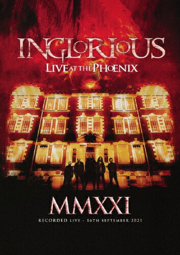 【送料無料】[枚数限定][限定版]MMXXI ライヴ・アット・ザ・フェニックス(初回生産限定盤)/イングロリアス[DVD]【返…