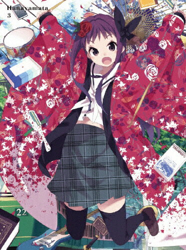 【送料無料】[枚数限定][限定版]ハナヤマタ 第3巻 Blu-ray【初回生産限定版】/アニメーション[Blu-ray]【返品種別A】