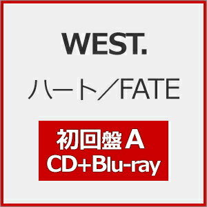 [限定盤][先着特典付]ハート/FATE(初回盤A)【CD+Blu-ray】/WEST.[CD+Blu-ray]【返品種別A】のサムネイル