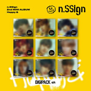 N.SSIGN 2ND MINI ALBUM 'HAPPY &' (DIGIPACK VER.)【輸入盤】▼/n.SSign[CD]【返品種別A】のサムネイル