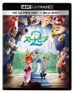 【送料無料】[限定版]【Joshin限定】ズートピア2 4K UHD+ブルーレイ セット(アクリルスタンドセット付限定版)/アニメーション[Blu-ray]【返品種別A】