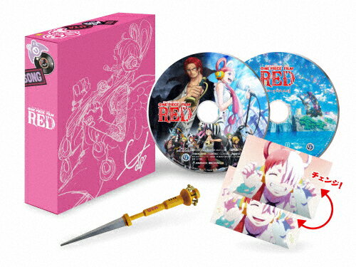 【送料無料】[限定版][Joshinオリジナル特典+先着特典付]ONE PIECE FILM RED リミテッド・エディション(初回生産限定)【Blu-ray+DVD】/アニメーション[Blu-ray]【返品種別A】のサムネイル
