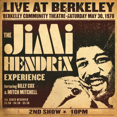 LIVE AT BERKELEY : MAY 30 1970 2ND SHOW 10PM[輸入盤]▼/JIMI HENDRIX[CD]【返品種別A】