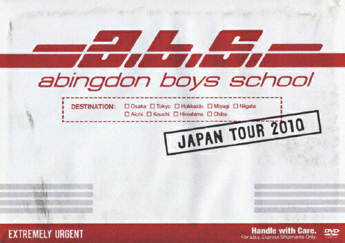 【送料無料】abingdon boys school JAPAN TOUR 2010/abingdon boys school[DVD]【返品種別A】