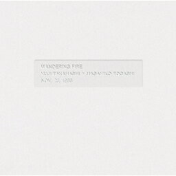 Wandering Fire -さまよう火-/高橋悠治+富樫雅彦[CD]【返品種別A】