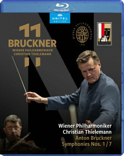 【送料無料】アントン・ブルックナー:交響曲第1番 ハ短調 WAB101(ウィーン稿)、交響曲第7番 ホ長調 WAB107(ノヴァーク版)/クリスティアン・ティーレマン[Blu-ray]【返品種別A】