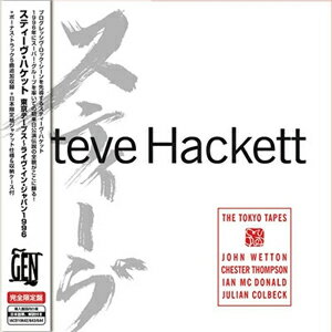 【送料無料】[枚数限定][限定盤]TOKYO TAPES (LIVE 1996) [2CD+DVD]【輸入盤】▼/スティーヴ・ハケット[CD+DVD]【返品種別A】