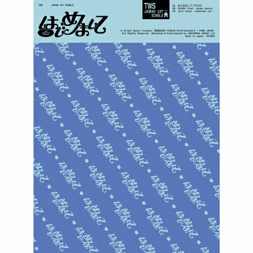 [枚数限定][限定盤]はじめまして(初回限定盤A)/TWS[CD]【返品種別A】のサムネイル