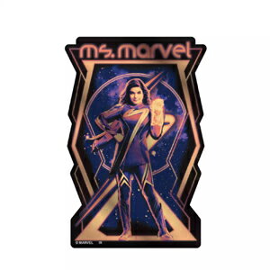 ■グッズ■マーベルズ メタリックステッカー(MS.MARVEL)/