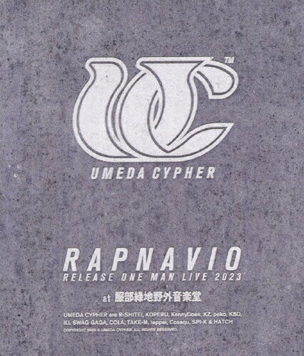 【送料無料】UMEDA CYPHER“RAPNAVIO