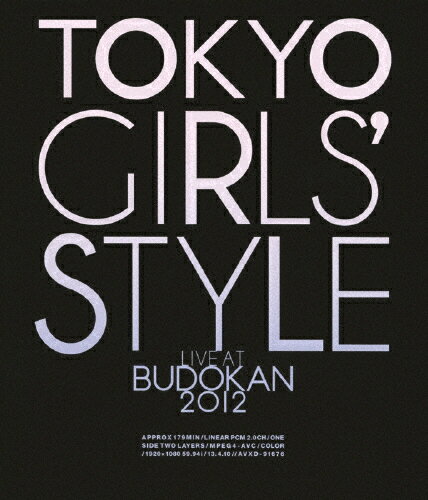 楽天Joshin web CD／DVD楽天市場店【送料無料】TOKYO GIRLS' STYLE 『LIVE AT BUDOKAN 2012』/東京女子流[Blu-ray]【返品種別A】