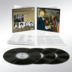 楽天Joshin web CD／DVD楽天市場店【送料無料】[枚数限定][限定]J.S.バッハ:クリスマス・オラトリオ【輸入盤】【アナログ盤】▼/カール・リヒター[ETC]【返品種別A】